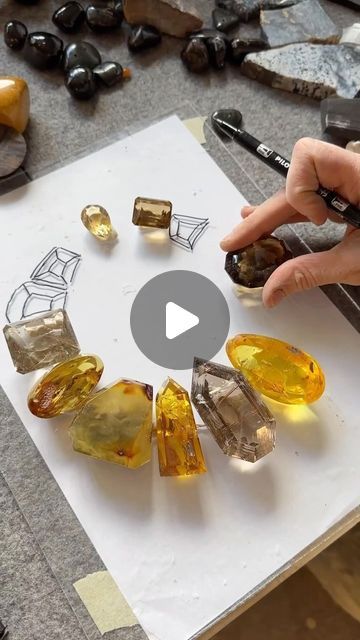 NYC Jewelry Week on Instagram: "A peek into the making of an amber and quartz necklace by @monies_official 💛  #necklaceoftheday #moniesjewelry #contemporary #nycj24" Monies Jewelry How To Make, Tina Chow Jewelry, Monies Jewelry, Nyc Jewelry, Contemporary Necklace, July 15, Amber Jewelry, Quartz Necklace, Stone Jewelry