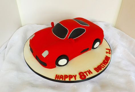 https://flic.kr/p/FdtBpm | Red car shaped birthday cake Car Shaped Cakes For Boys, Red Car Cake, Pride Cakes, Car Shaped Cake, Car Cakes For Boys, Cars Cake Design, Birthday Cake Kids Boys, Disney Cars Cake, Confirmation Cake