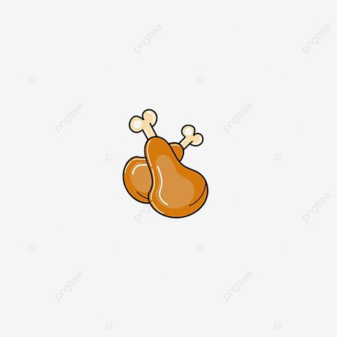 Chicken Food Drawing, Chicken Images, Cartoon Chicken, Cartoons Png, Chicken Legs, Cartoon Background, Food Drawing, One Piece Anime, Clipart Images