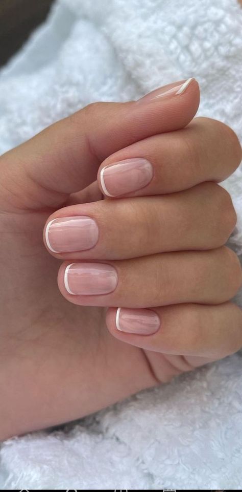 french nails, french tip designs, short french tip nails, short french tip, french nails ideas, classy nails, almond french tip nails, french nail designs, shorties nails, fun french tips, french tip, white french tip nails with design, short classy nails, french pedicure, old money nails French Tip Designs Short, Short French Tip Nails Square, Spring French Manicure, Kardashian Nails, Short French Tip, Nail Aesthetics, Old Money Nails, Short French Tip Nails, Money Nails