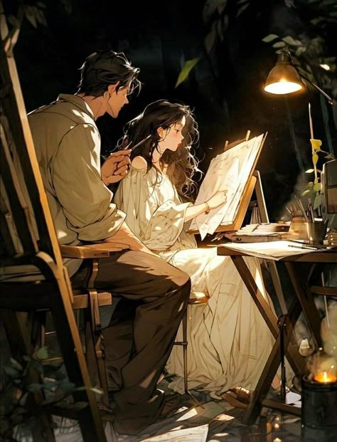 Dekorasi Halloween, Reference Drawing, Romance Art, Romantic Anime Couples, 캐릭터 드로잉, Couple Illustration, Arte Sketchbook, Cute Couple Art, Anime Love Couple