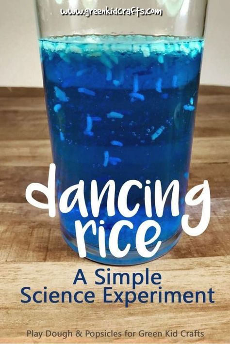 Dancing Rice Experiment, Dancing Crafts, Dancing Rice, Vetenskapliga Experiment, Kitchen Science Experiments, Experiment For Kids, Kitchen Science, Science Week, Kid Science