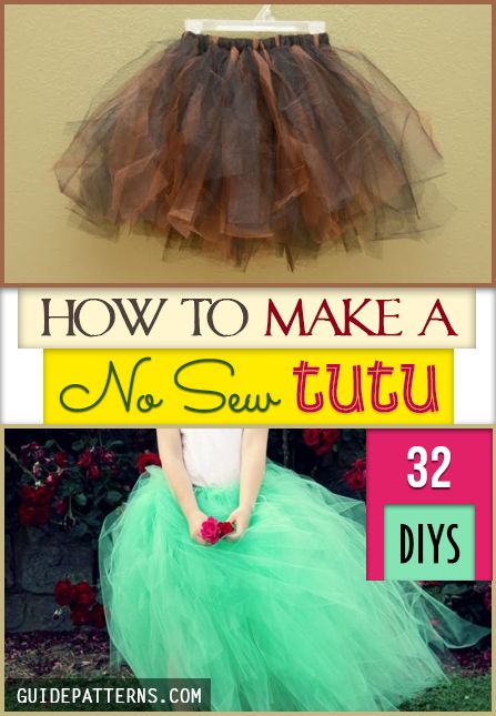 How to Make a No Sew Tutu: 32 DIYs | Guide Patterns Best Diy Costumes, Diy Costumes For Kids, Tutu Pattern, Fun Easter Games, Make A Tutu, Green Tulle Skirt, Diy Tulle Skirt, Diy Tutus, Tulle Crafts