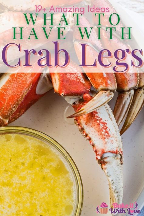 If you’re craving crab but are wondering what to serve with crab legs, look no further! Here are 15 of my favorite sauces and side dishes to present alongside your delicious crab legs! BakeItWithLove.com #bakeitwithlove #crab #whattoservewith #sidesfor #sidedishideas #crablegs