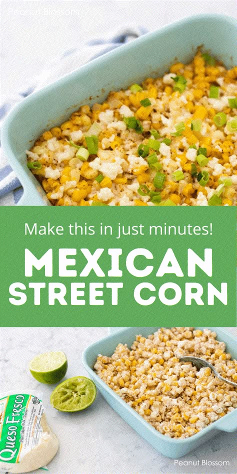 5-minute prep Mexican street corn casserole for Taco Tuesday Mexican Street Corn With Tajin, Mexican Street Corn Nachos, Street Corn Bake, Taco Night Side Dishes, Mexican Street Corn Casserole Recipe, Easy Street Corn, Mexican Street Corn Casserole, Street Corn Casserole, Mexican Corn Casserole