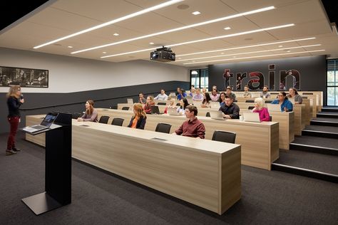 Training Room Design, Architect Office Interior, Classroom Interior, Lecture Hall, Lectures Room, Training Room, Train Room, Architects Office, School Interior