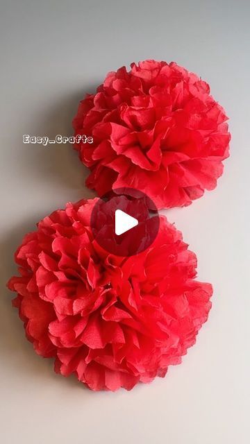 Napkin Flowers Diy, How To Make Flower With Paper, How To Make A Paper Flower, How To Make Flowers Out Of Paper, Fabric Flowers Diy Easy, Easy Diy Flowers, Flower From Paper, Flowers From Paper, Napkin Flowers