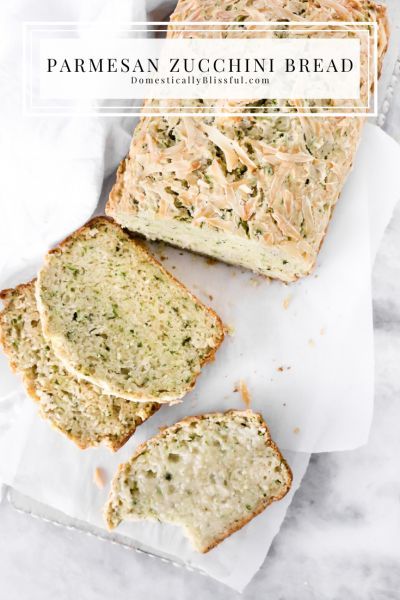 This Parmesan Zucchini Bread recipe is a savory zucchini bread filled with fresh zucchini, fresh basil, and parmesan cheese. | Baking with zucchini is a great way to use up extra zucchini from your garden. | This savory zucchini bread pairs perfectly with summer soup. | Recipes With Swiss Cheese, Baking With Zucchini, Savory Zucchini Bread, Extra Zucchini, Eating Seasonally, Fresh Zucchini, Zucchini Bread Recipe, Muffins Recipes, Summer Soup