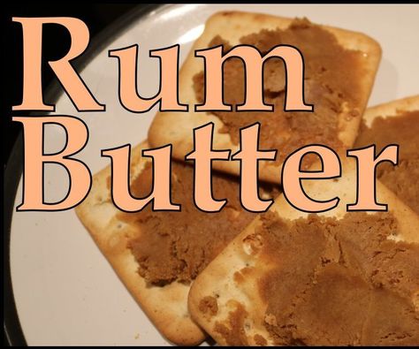 Yule Ideas, Flavored Butter Recipes, Rum Butter, Xmas Recipes, Rum Recipes, Rum Raisin, Flavored Butter, Food L, Homemade Seasonings