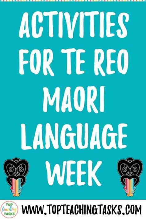 Maori Language Week Activities, Maori Language Week Activities For Kids, Maori Language Week, Kia Kaha, Te Reo Maori Resources, Maori Language, Te Reo Maori, Maori Symbols, Online Teaching Resources