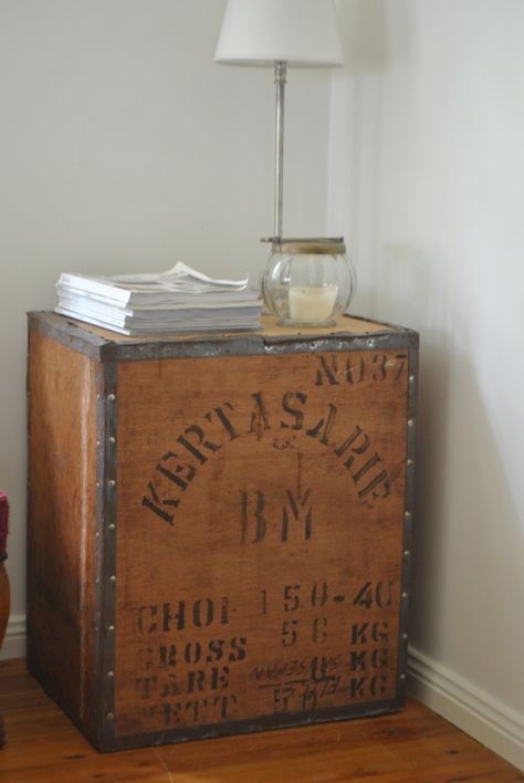 Laundry Room Cabinet Ideas, Room Cabinet Ideas, Laundry Room Cabinet, Chest Ideas, Blithe Spirit, Tea Chest, Room Cabinet, Laundry Room Cabinets, Vintage Industrial Furniture