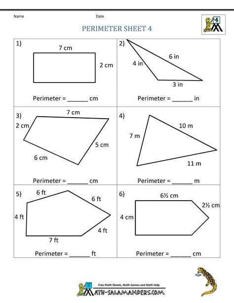 math-worksheet-4th-grade-perimeter-4.gif 1,000×1,294 pixels Perimeter Worksheets 4th Grade, Area And Perimeter Worksheets, Perimeter And Area, Volume Worksheets, Area Worksheets, Find The Perimeter, Plane Figures, Perimeter Worksheets, Measurement Worksheets