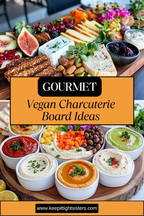 Want to create a gourmet and elegant charcuterie spread that’s plant-based? 🥕 Discover how to assemble a vegan board packed with dairy-free vegan cheeses, deli meats, elegant dips, exotic fruits, and fresh vegetables for the perfect look and taste. 🧀 Save this pin for your next gathering, and click for the full how-to! #VeganCharcuterie #PlantBasedFeast #GourmetLiving 🌱🍇🍊 Vegan Charcuterie Boards, Vegetarian Charcuterie Board Ideas Simple, Vegan Board Platter, Vegan Catering Ideas, Charcuterie Vegetarian, Vegan Charcuterie Board Ideas, Vegetarian Charcuterie Board, Charcuterie Vegan, Vegan Cheese Board