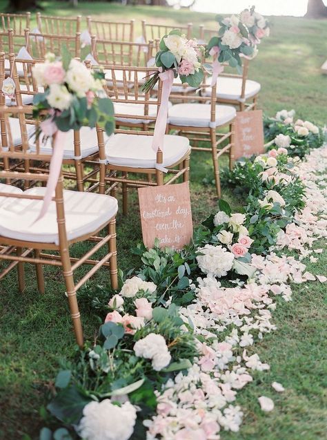 Blush Wedding Theme, Light Blue Bridesmaid Dresses, Blush Wedding Decor, Light Blue Bridesmaid, Pink Green Wedding, Pink Wedding Decorations, Pink And White Weddings, Light Pink Wedding, Phuket Wedding