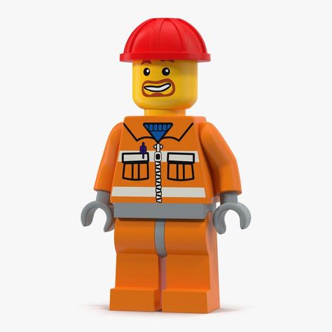 Lego Man Builder 3D Model #AD ,#Man#Lego#Model#Builder Lego 3d, Lego Man, Real Model, 3ds Max Models, Lego Models, Videos Design, Typography Poster, Low Poly, Real Photos