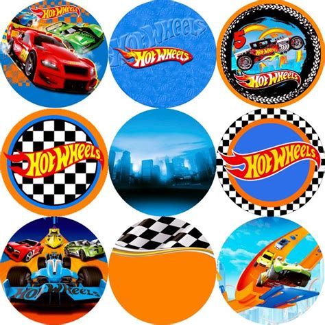 Hot Wheels Cupcakes Toppers, Hot Wheel Printables, Hot Wheels Cupcakes, Hot Wheels Themed Birthday Party, Bolo Hot Wheels, Hot Wheels Cake, Hotwheels Birthday Party, Hot Wheels Party, Hot Wheels Birthday