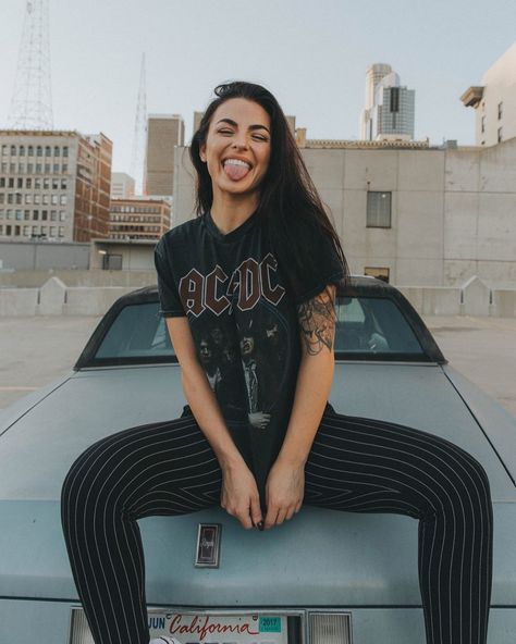 K Y L I E R Δ E H A L L on Instagram: “😜🤘🏼” Shirt Dress, Cute Sneaker Outfits, Kylie Rae, Cute Sneakers, Sneakers Outfit, Actor Model, Bad Girl, Casual Sneakers, Spring Outfits