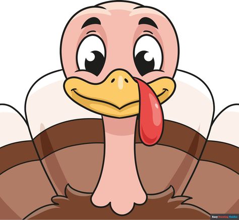 Learn How to Draw a Turkey Face: Easy Step-by-Step Drawing Tutorial for Kids and Beginners. See the full tutorial at https://easydrawingguides.com/how-to-draw-a-turkey-face/ . How To Paint A Turkey, How To Draw A Turkey Step By Step, How To Draw Turkey, Simple Turkey Drawing, Cute Turkey Drawing, Draw Turkey, Draw A Turkey, Hand Turkeys, Fall Drawing Ideas