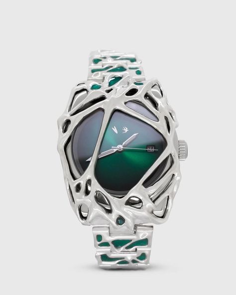 Alabaster Industries, Alabaster Watch, Futuristic Watch Design, Alabaster Industries Watch, Luxury Collectible Quartz Jewelry And Watches, Rolex Alabaster Industries, Watches Design, Luxury Analog Collectible Watches, Men's Vintage Watch