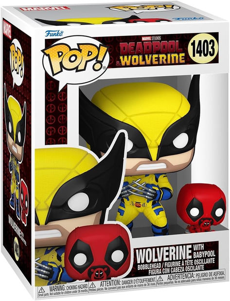 Deadpool Funko Pop, Deadpool Pop, Wolverine Movie, Bobblehead Figures, Marvel Collection, X-men, Deadpool And Wolverine, The Wolverine, Congo Brazzaville