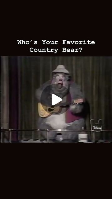 Disney History on Instagram: "The Country Bear Jamboree will be reopening next week at The Magic Kingdom. Are you looking forward to the new show?

While we wait to see the changes, who is your favorite bear?

#disneyworld #disneyattractions #disneyparks #disneyhistory #animatronics #disneycharacters #countrybearjamboree" Country Bear Jamboree, Country Bears, Disney Attractions, New Shows, Magic Kingdom, Next Week, Disney Parks, Looking Forward, Disney World