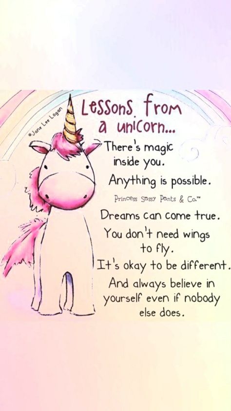 Daily Focus, Unicorn Stuff, Unicorn Quotes, Unicorn Accessories, Unicorn Princess, Slogan Quote, Heart Warming Quotes, Diy Journal Books, Unicorn Theme