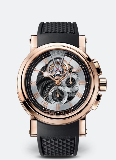 Marine 5837 | Breguet Breguet Watches, Authentic Watches, Rose Gold Case, Rose Gold Watch, Black Rhodium, Luxury Watches For Men, Black Case, Watch Model, Patek Philippe