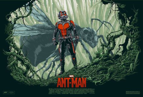 Ant-Man (2015) Ant Man Poster, Ant Man Comic, Ant Man Marvel, Ken Taylor, Mondo Posters, Marvel Movie Posters, Ant Man And The Wasp, Movie Artwork, Best Movie Posters