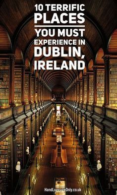 10 Terrific Places You Must Experience In Dublin, Ireland - Hand Luggage Only - Travel, Food & Photography Blog London Bucket List, Dublin Travel, Ireland Vacation, Nice Places, Visit Ireland, Voyage Europe, Hand Luggage, Future Travel, Dublin Ireland