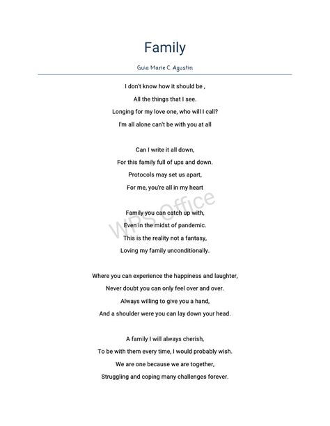 Guia Marie Agustin Poem About Family Problems, Poem About Family Inspiration, Family Poems Inspirational, Poetry About Family Problems, Poems About Family Problems, Poem For Family, Poem About Family, Slam Poems, Dad Poems