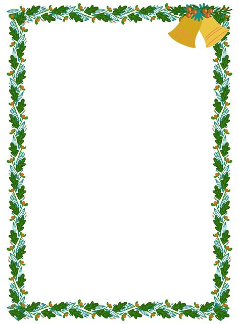 Free Christmas Borders For Word, Christmas Borders Free Printable, Free Christmas Borders, Christmas Borders, Printable Things, Christmas Clip Art, Free Birthday Card, Mini Albums Scrap, Christmas Border