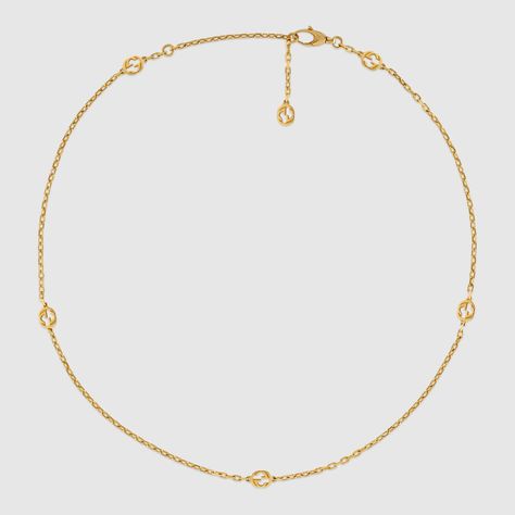 Shop the Interlocking G 18k Necklace In Yellow Gold at GUCCI.COM. Enjoy Free Shipping, Returns & Complimentary Gift Wrapping. Gucci Jewellery, Vivienne Westwood Jewellery, Fall Rings, Gucci Gifts, Gucci Jewelry, Yellow Gold Necklace, Yellow Gold Chain, Gold Chain Necklace, Pretty Jewellery