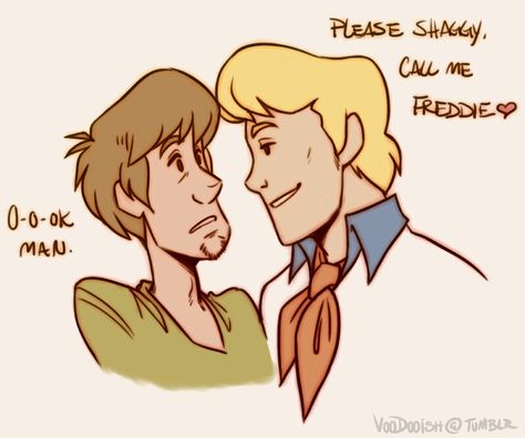 Fred Jones X Shaggy, Fred X Shaggy Fan Art, Freddy X Shaggy, Freddie X Shaggy, Scooby Doo Shaggy X Fred, Fred X Shaggy, Fred And Shaggy, Bugs Bunny X Daffy Duck, Scooby Doo Funny