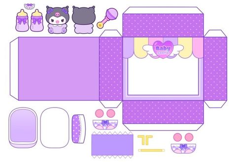 Kuromi Paper Doll, Box Templates Printable Free, Princess Paper Dolls Printable, Princess Paper Dolls, Paper Doll Printable Templates, Quiet Book Templates, Barbie Paper Dolls, Diy Crafts Bookmarks, Hello Kitty Crafts