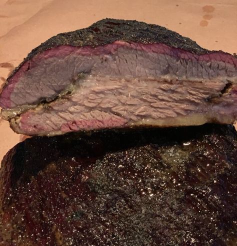 Overnight Brisket, Traeger Brisket, How To Cook Brisket, Bbq Brisket, Pellet Smokers, Traeger Recipes, Diy Tile, Smoker Recipes, Pellet Grill