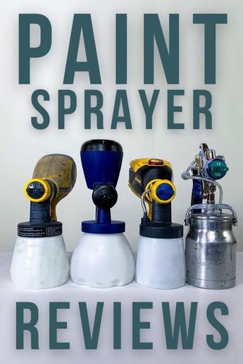 Diy Paint Sprayer, Paint Sprayer Reviews, Hvlp Paint Sprayer, Best Paint Sprayer, Projects Around The House, Paint Sprayers, Spray Paint Furniture, Using A Paint Sprayer, Diy Spray Paint