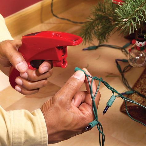 How to Use a Light Tester to Fix Christmas Lights Fix Christmas Lights, Project Steps, Icicle Lights, Family Handyman, Utility Trailer, Smooth Walls, Christmas Light, Swing Set, Christmas Tree Lighting