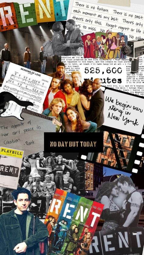 Musical Rehearsal, Rent Musical, Jonathan Larson, Musical Wallpaper, Scrapbook Book, Dear Evan Hansen, Theatre Kid, Book Fandoms, Musical Theatre