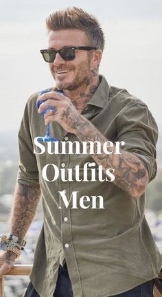 Man’s Summer Outfit, Men’s Smart Casual Outfits Summer, David Beckham Style Outfits 2022, Casual Summer Outfits For Men Over 40, Men College Outfits Summer, David Beckham Casual Outfits, Men's Style 40's, Men’s Fashion 40 Year Old, David Beckham Style 2022