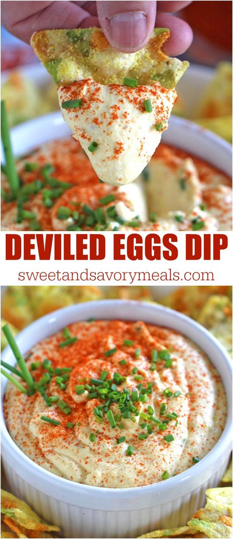 Deviled Egg Dip, Egg Benedict, Buffalo Chicken Dip, Think Food, Mango Salsa, Boiled Egg, Yummy Dips, Appetizer Dips, Deviled Eggs