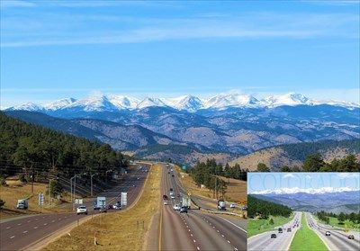 Denver Colorado Train Ride, Colorado Street Bridge, Blue Lakes Breckenridge Colorado, Denver Mountains Skyline, Old Fall River Road Colorado, Visit Denver, Cheyenne Mountain, Montana Vacation, Fall Road Trip