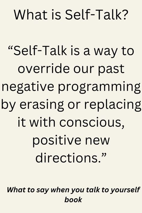 To know more about Self-Talk and its benefit read summary and book review of "What to say when you talk to yourself" book Talk To Yourself, Reading Summary, What Is Self, The Best Books, What To Say, Self Help Book, Best Books, Book Summaries, Self Talk