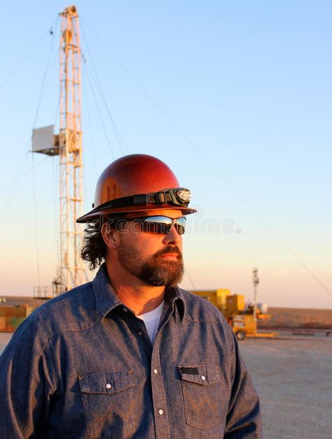 Oil field. Worker watching the sunset , #affiliate, #field, #Oil, #Worker, #sunset, #watching #ad Oilfield Pictures, Oilfield Wife Shirts, Oil Field Worker, Oilfield Man, Sunset Watching, Oil Field, Watching The Sunset, The Sunset, Stock Images Free