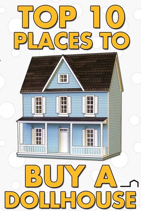 Diy Miniature Dollhouse Kit, Dollhouses For Sale, Dollhouse Village, Doll Houses For Sale, Best Doll House, Dollhouse Renovation, Barbie Decor, Doll House Kit, Dollhouse Furniture Tutorials