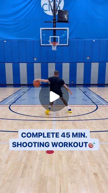 Trae Jones on Instagram: "TRY THIS 45 MIN. SHOOTING WORKOUT🤝🏽🎯" Basketball Shooting Workouts, Shooting Basketball, Basketball Workouts Training, Basketball Videos, Basketball Shooting, Basketball Workouts, Basketball Skills, Basketball Drills, Basketball Training