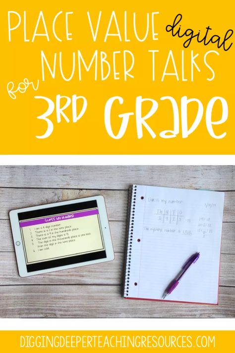 Number Talks 3rd Grade, Number Talks Third Grade, Guess My Number, Math Things, Number Forms, Digging Deeper, Number Talks, Math Talk, Teaching Technology