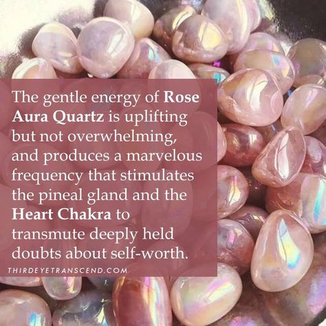 ThirdEyeTranscend on Instagram: “The gentle energy of Rose Aura Quartz stimulates Heart Chakra 🧘🙏💕📿 .... .... .... .... .... #thirdeyetranscend #crystallife #crystalchild…” Crystal Planet, Chakra Decor, Rose Aura Quartz, Aura Rose Quartz, Quartz Meaning, Crystal Children, Rose Aura, Tea Reading, Spiritual Crystals