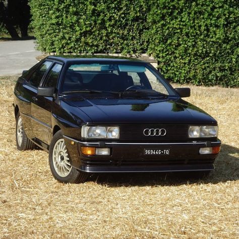 Classic Audi Cars, Audi Quattro Rally, Audi Coupe Quattro, Classic Audi, Audi Wagon, Retro Garage, Rally Cars, Sweet Cars, Vintage Race Car