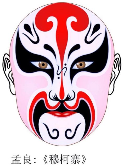 Chinese Beijing Opera Face Makeup is the quintessence of Chinese culture. Follow me and there are more about Chinese cultures. Chinese Opera Mask, Chinese Mask, Opera Mask, Beijing Opera, Traditional Chinese Art, Mask Drawing, Art Chinois, Chinese Opera, Chinese Martial Arts