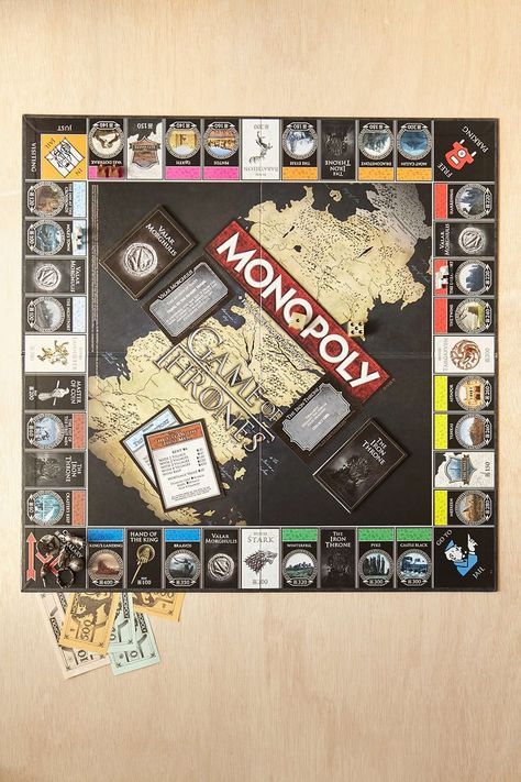 Game of Thrones Gifts For Young Men, Theatre Games, Geek Room, Holiday Gifts For Men, Monopoly Game, Game Of Thrones Fans, Family Night, Classic Games, Table Games